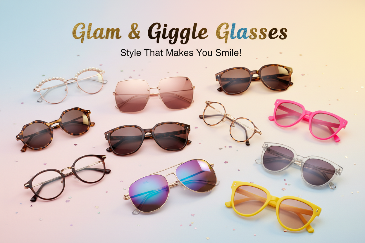 Glam & Giggle Glasses & Trendy Items